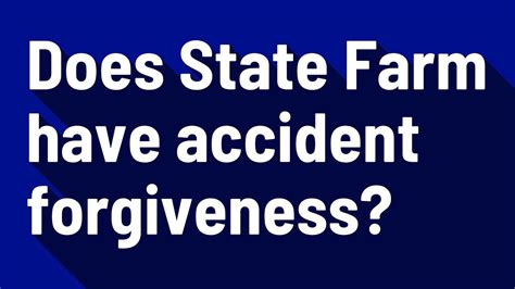 State farm accident forgiveness. Things To Know About State farm accident forgiveness. 